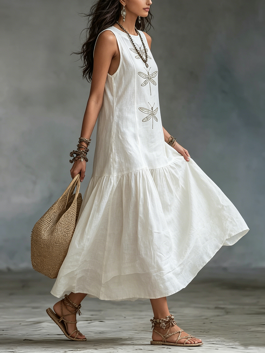 Women's Sleeveless Maxi Dress, photo 6