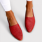 Aurora Loafers in Red
