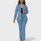 Women's Executive Set in Light Blue