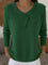 Women's Cozy Cowl Neck Sweater in Green