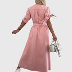 Sophia Elegant Denim Dress, photo 2