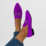 Hyelianne Comfort Loafers in Purple