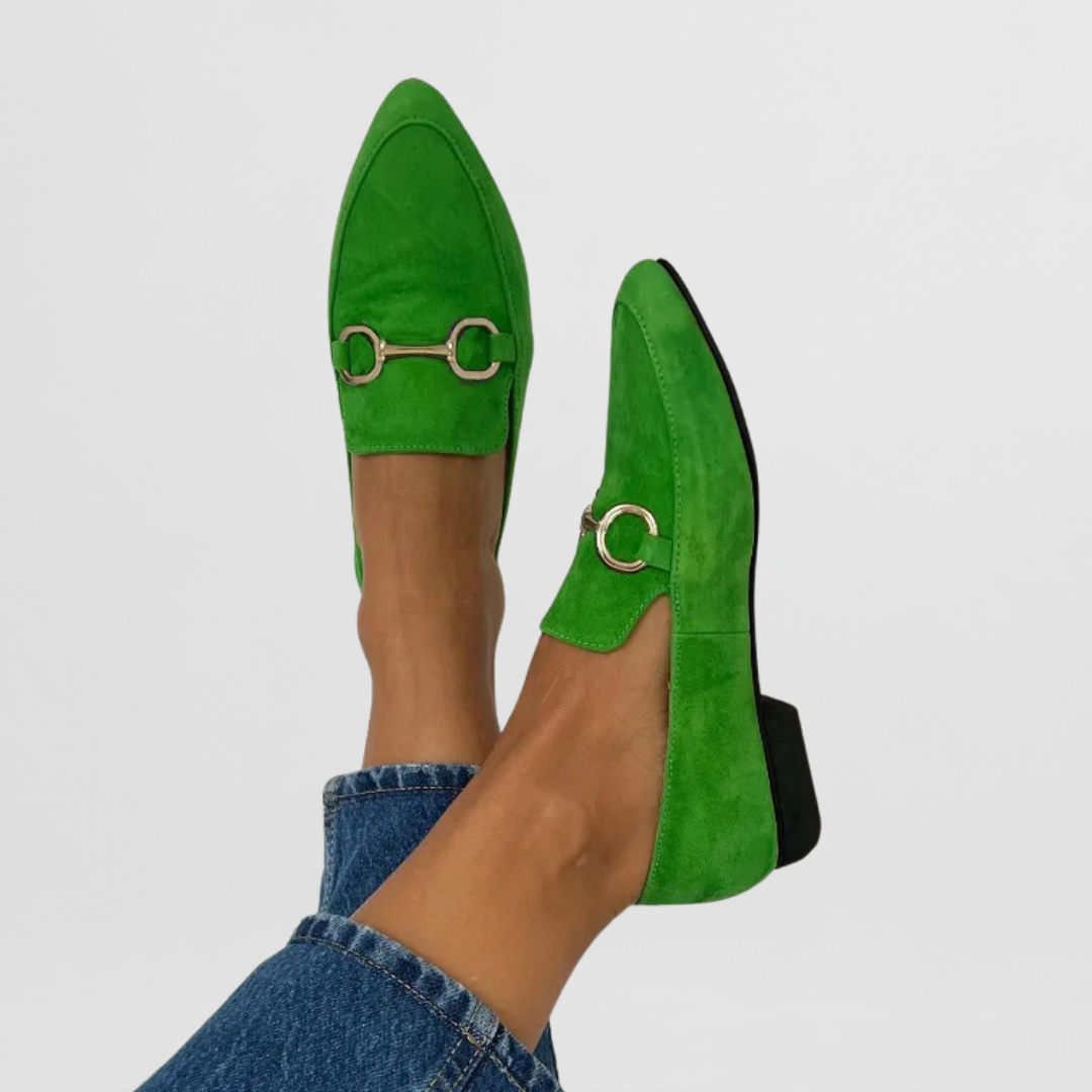 Hyelianne Comfort Loafers in Green