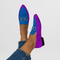 Hyelianne Comfort Loafers in Purple Blue