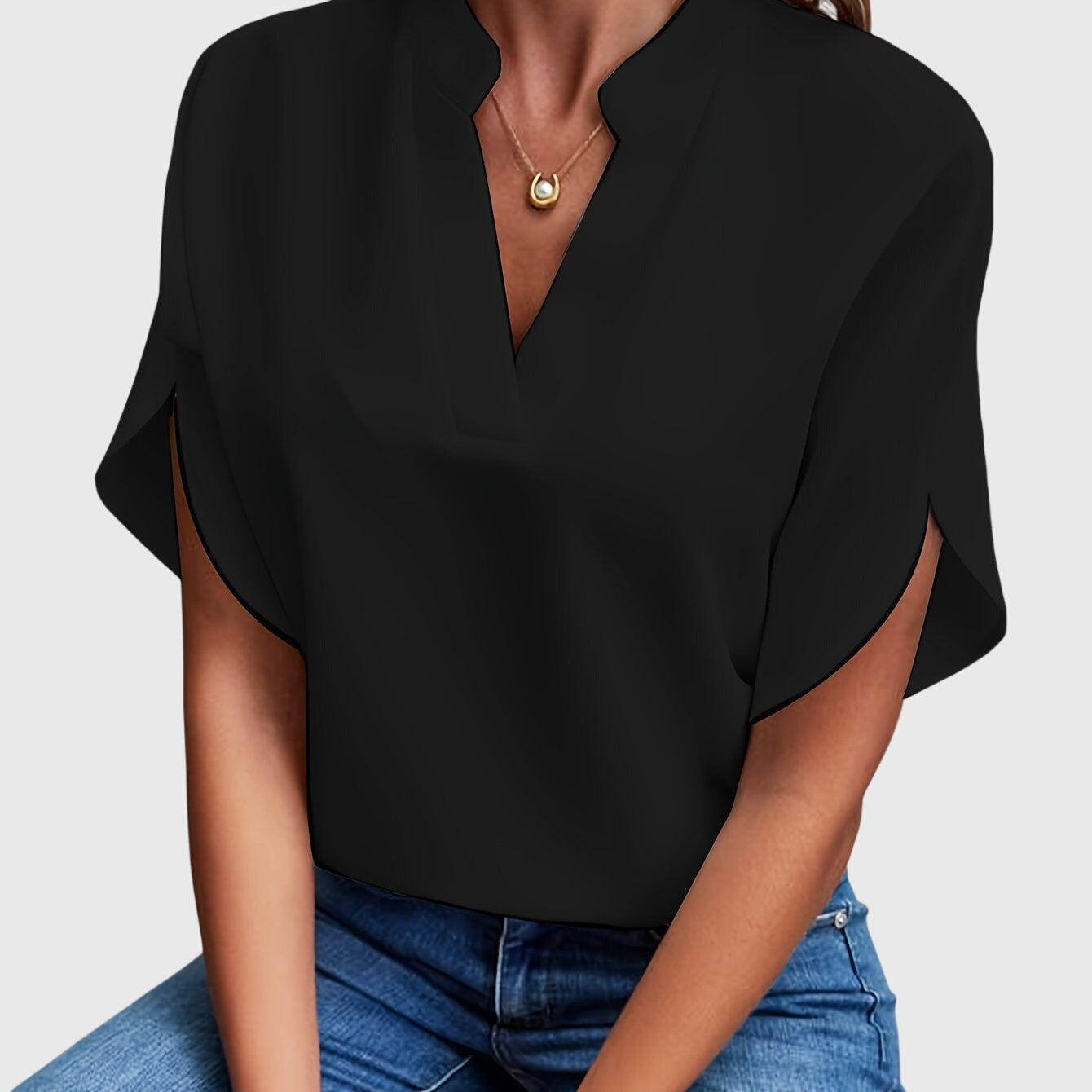 Women's Elegant Blouse – Hailey, photo 4