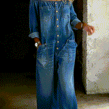 Women's Long-Sleeve Off-Shoulder Jumpsuit, photo 7