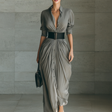 Women's Long Pleated Dress, photo 4