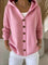 Women's Hooded Cardigan in Pink