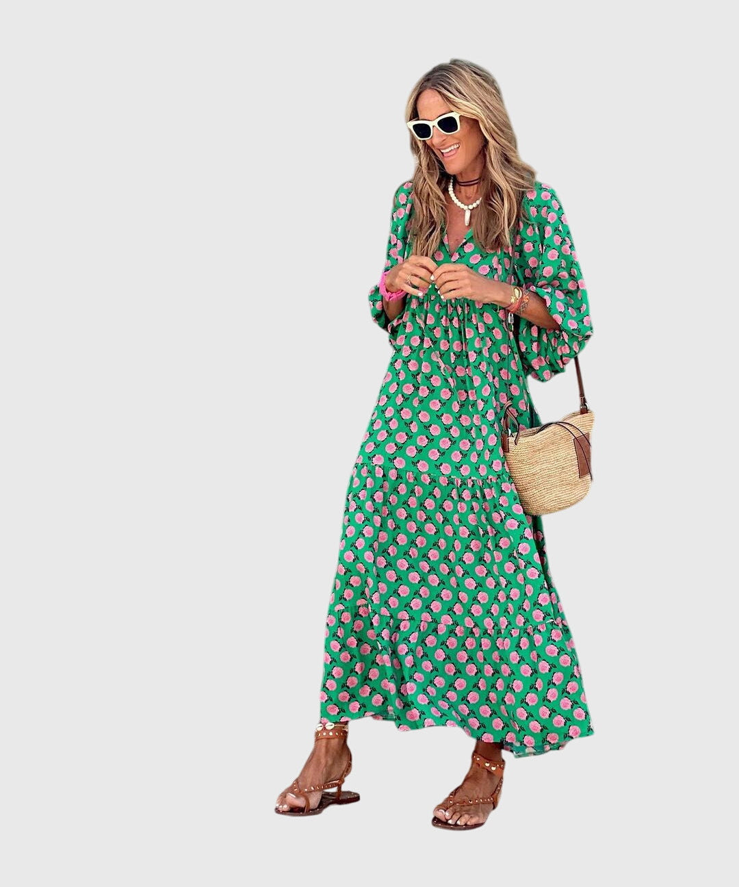 Women's Boho Maxi Dress, photo 2