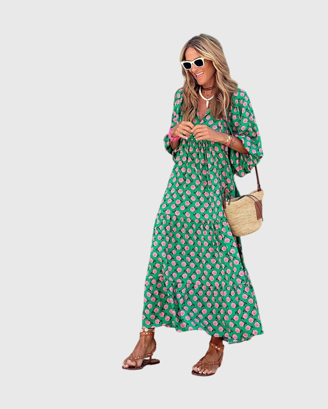 Women's Boho Maxi Dress, photo 2