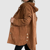Women's Comfortable Velvet Hooded Jacket, photo 7