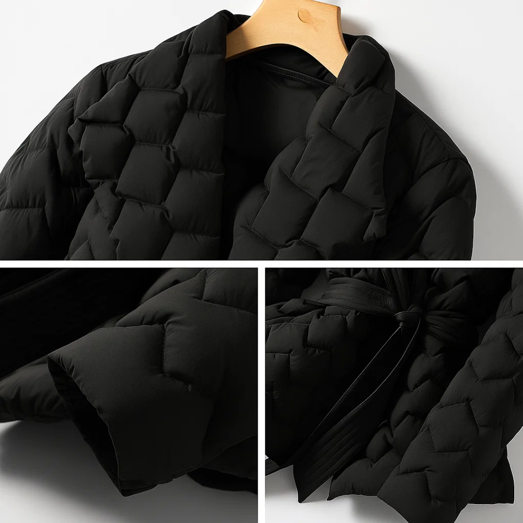 Women's Warm Quilted Puffer Coat, photo 5
