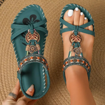 Comfort Sandals with Anatomical Support in Dark Green