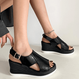 Palma Comfort Sandals in Black