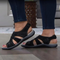 Ursula Comfort Sandals in Black