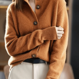 Women's Retro Cashmere Cardigan, photo 9