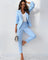 Sophisticated Women's Suit in Light Blue