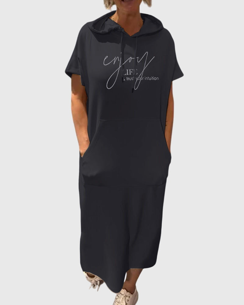 Women's Casual Hoodie Dress, photo 7
