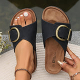 Susanne Comfort Sandals in Black