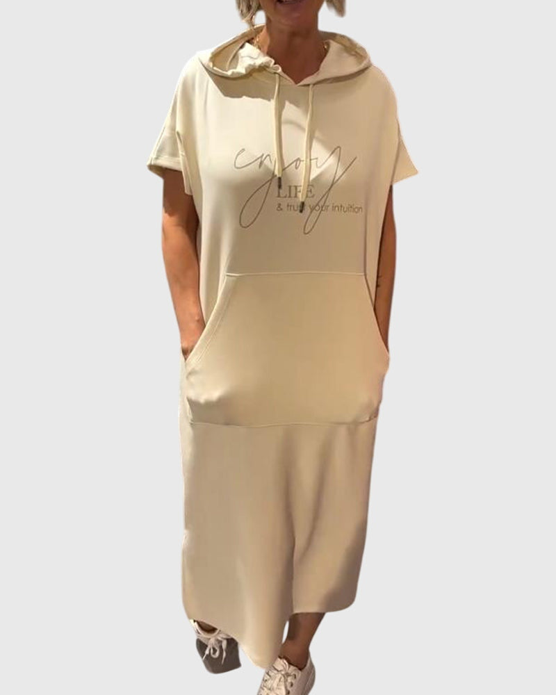 Women's Casual Hoodie Dress, photo 9
