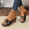 Leonie Comfort Sandals in Black