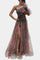 Danyzhel Elegant Maxi Dress in Red