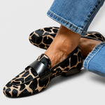 Léonie Leopard Moccasin