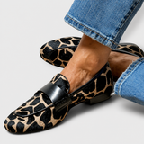 Léonie Leopard Moccasin