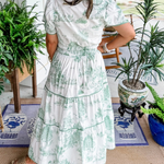 Women's Classic Toile Maxi Dress, photo 8