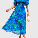 Women's Flattering Floral Midi Dress, photo 8