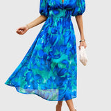 Women's Flattering Floral Midi Dress, photo 8