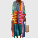 Women's Geometric Dress in Style 1
