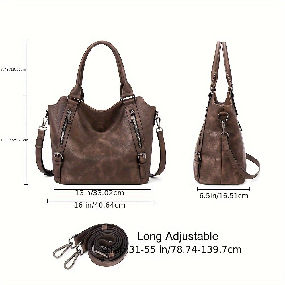 Women's Bag – Everyday Leather Carryall, photo 17