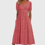 Women's Flattering Dress in Pink