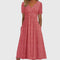 Women's Flattering Dress in Pink