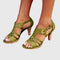Carla Comfort Heels in Galway Green