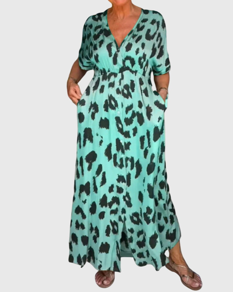 Women's Timeless Confidence Dress in Blue