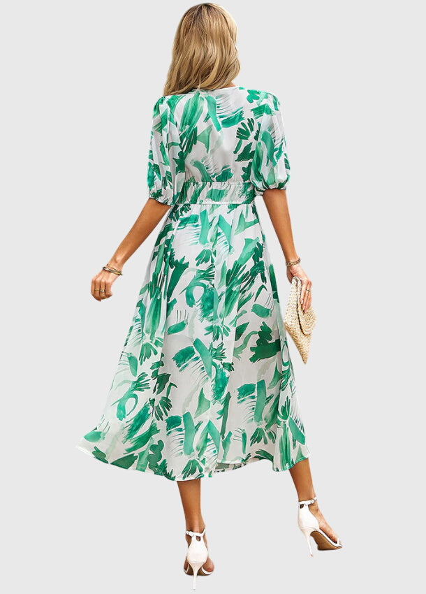 Women's Flattering Floral Midi Dress, photo 10