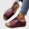 Women's Classic Comfort Walking Sandals in Purple