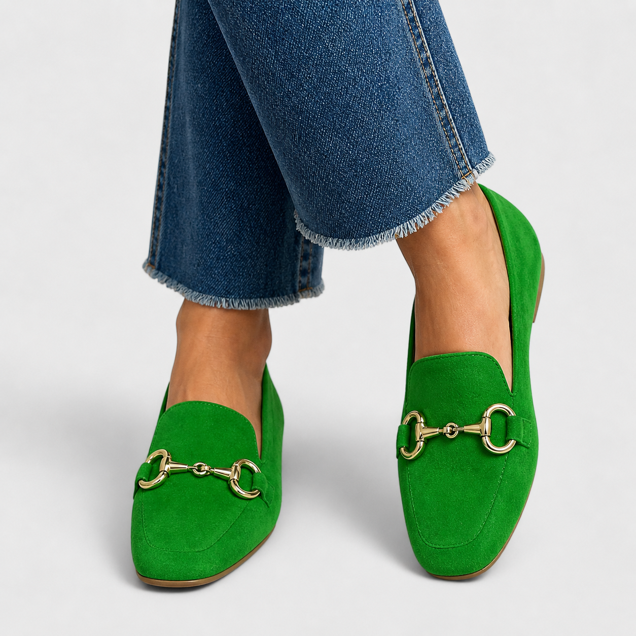 Taliah Elegant loafers with buckle