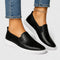 Women's Supportive Style Loafers in Black