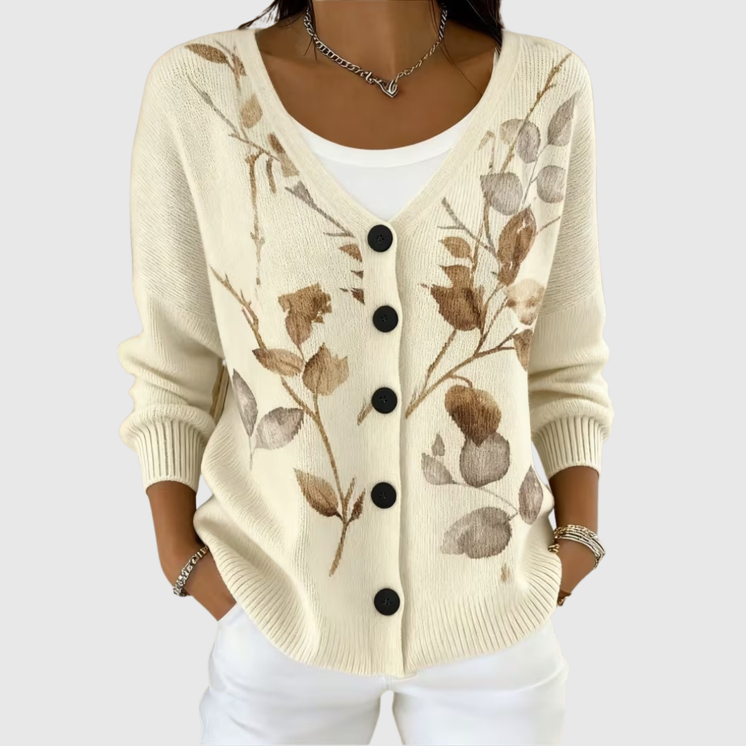 Lucy Cozy Button-Front Knit Cardigan