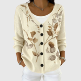 Lucy Cozy Button-Front Knit Cardigan