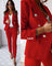 Sophisticated Women's Suit in Red