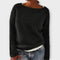 Reece Classic Icelandic Knit Sweaters in Black