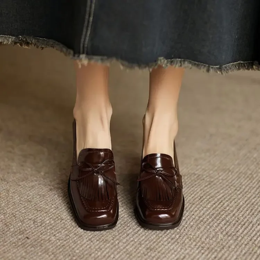 Women's Block-Heel Bow Loafers, photo 10