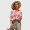 Women's Light and Chic Blouse in Red