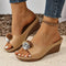 Leonie Comfort Sandals in Khaki