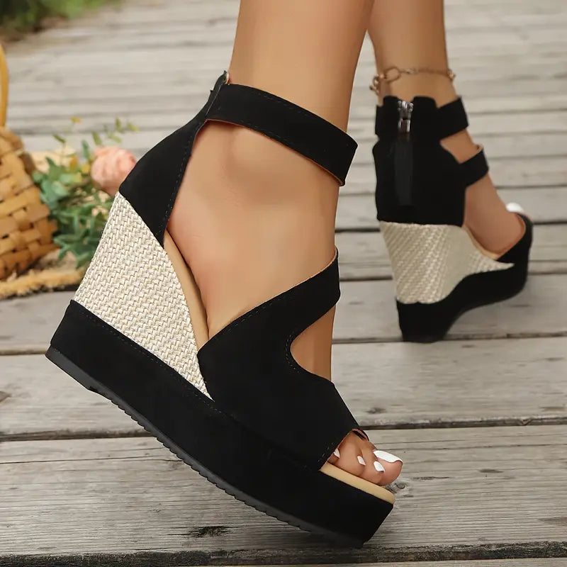 Women's Comfort Wedge Sandals, photo 4