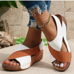 Girons Comfortable and Lightweight Sandals in Orange